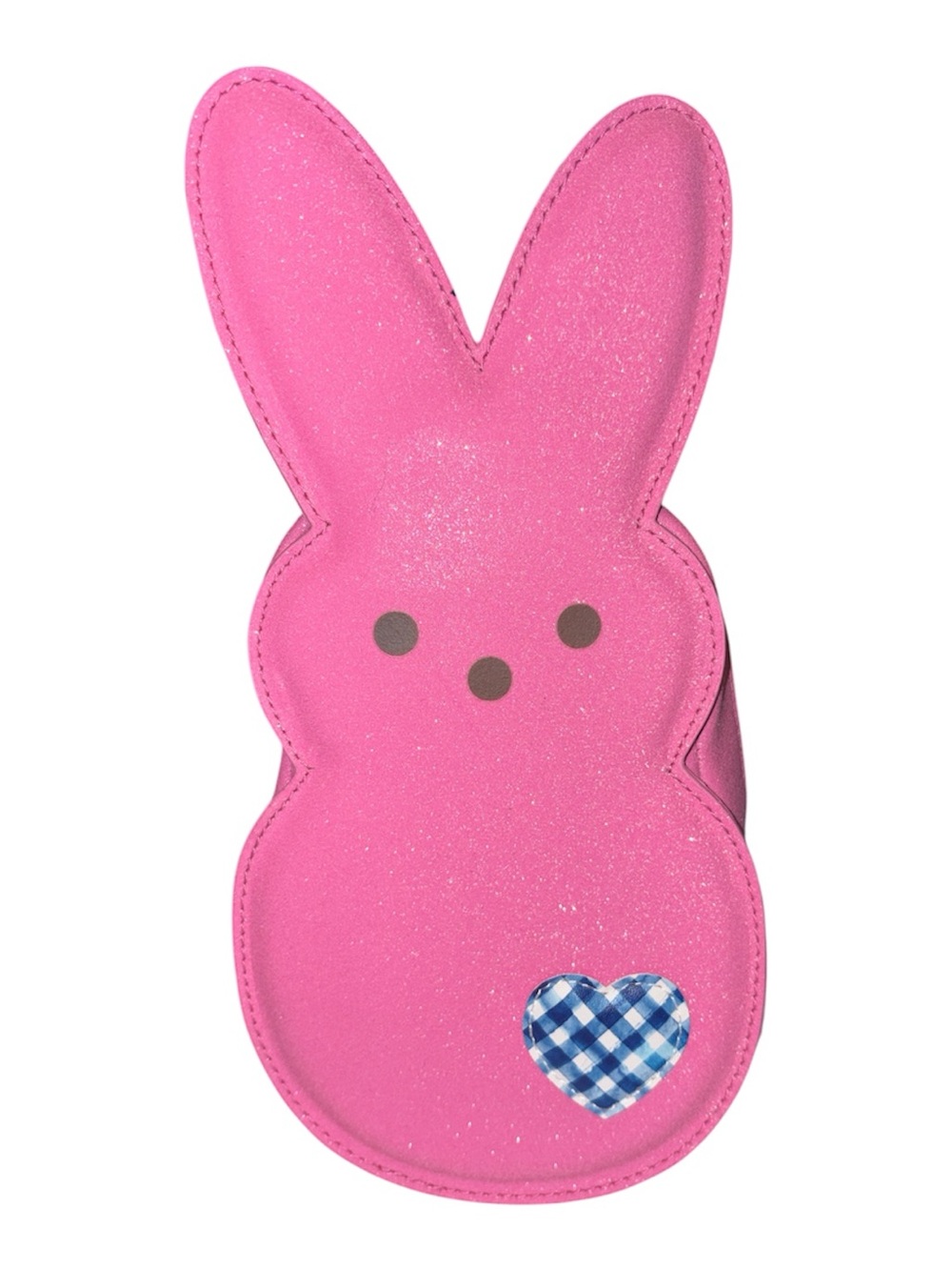 Bath & Body Works Peeps collab bunny shaped gingham straps backpack NWT